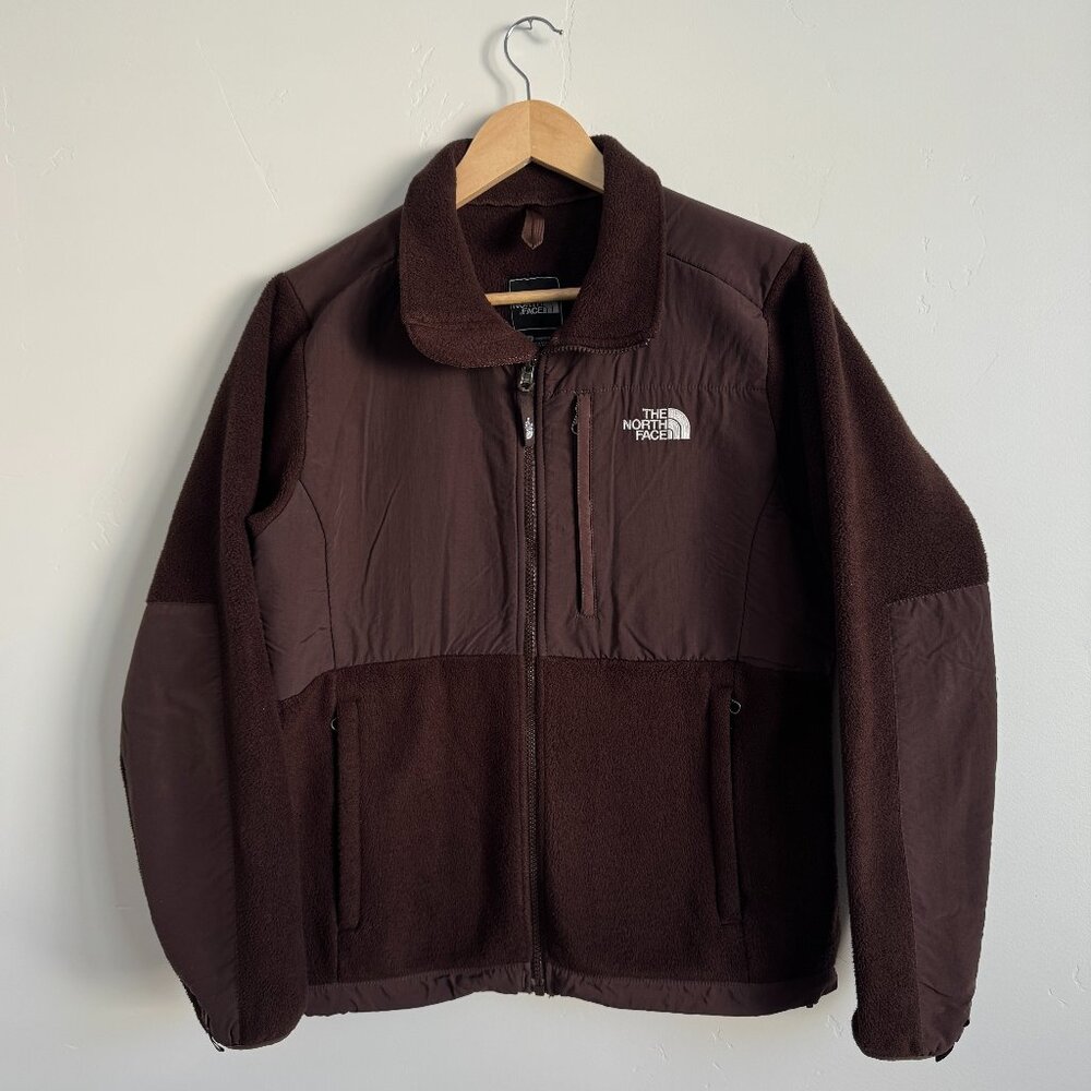 Vintage The North Face Brown Denali Fleece Jacket Women Medium